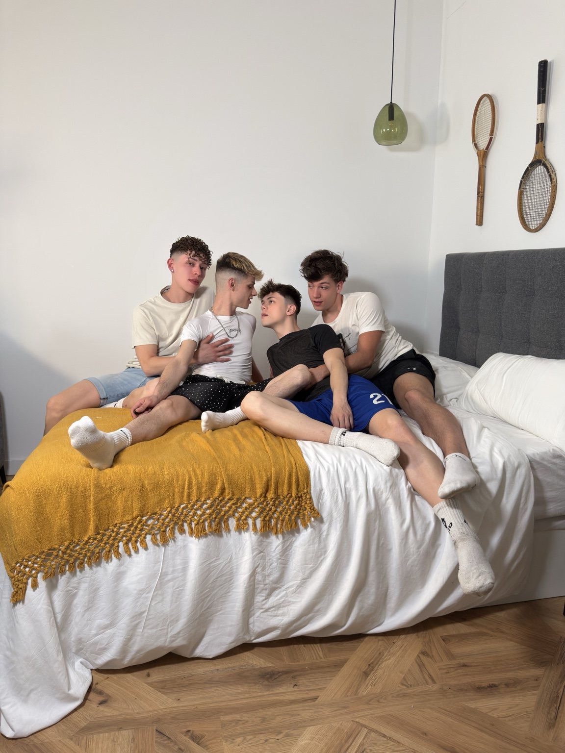 Behind the scenes from the collaboration