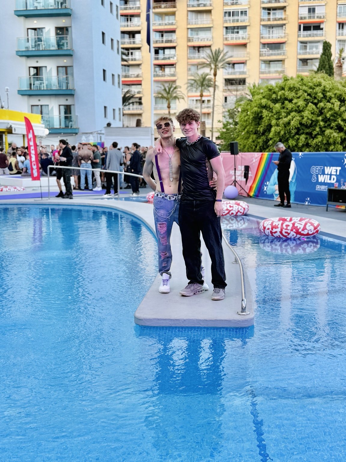 Poolside at the Grabbys