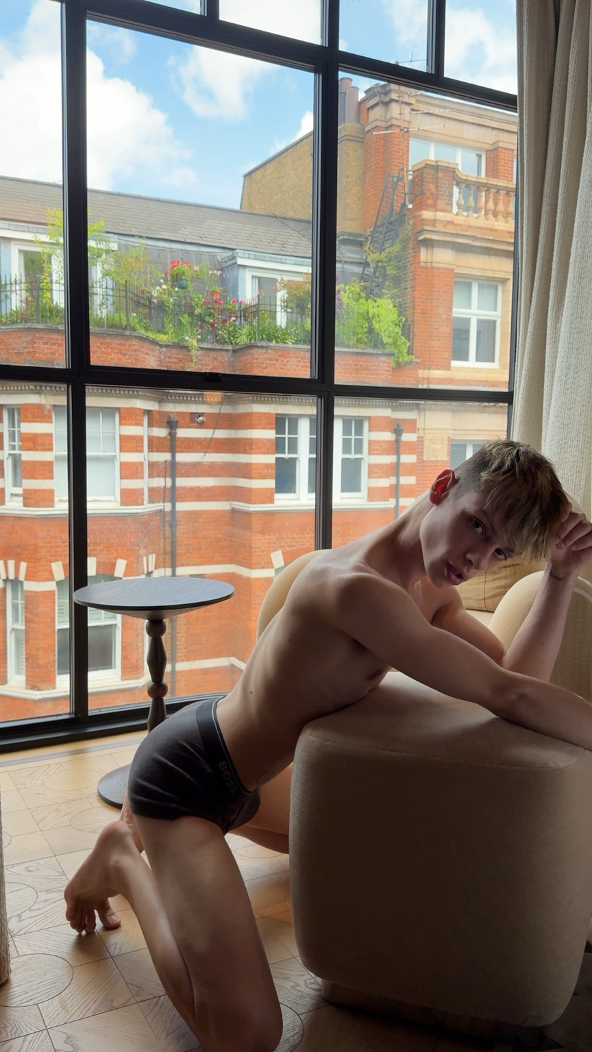 Window editorial portrait